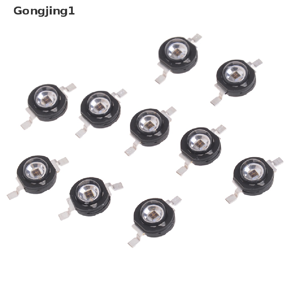 Gongjing1 Lampu LED Infrared IR high power 3Watt 3W 850nm Untuk Kamera cctv DIY