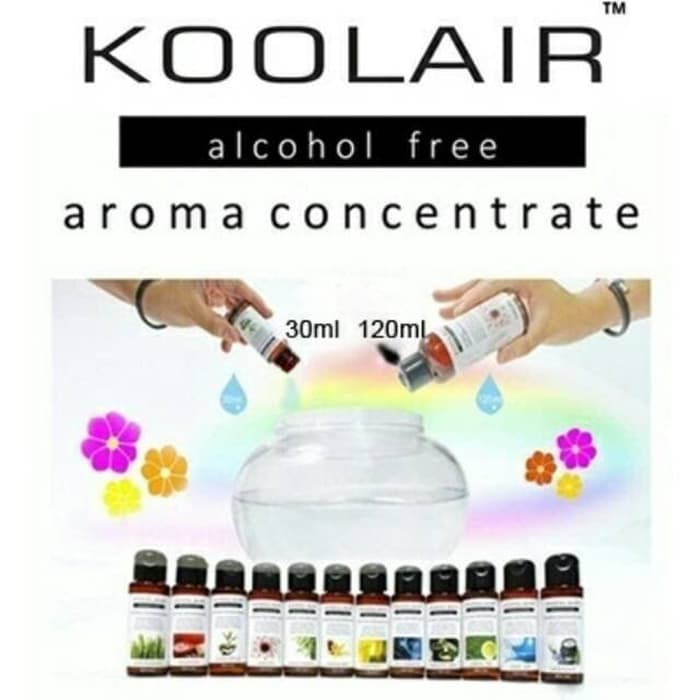 Koolair Waterbased Oil Aroma Solution Untuk Dipakai Di Air Murah