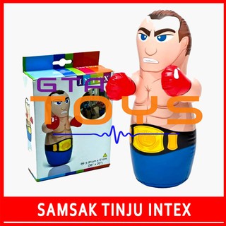 Gta Mainan  Anak Samsak Tinju Intex Boneka  Tinju Tiup 