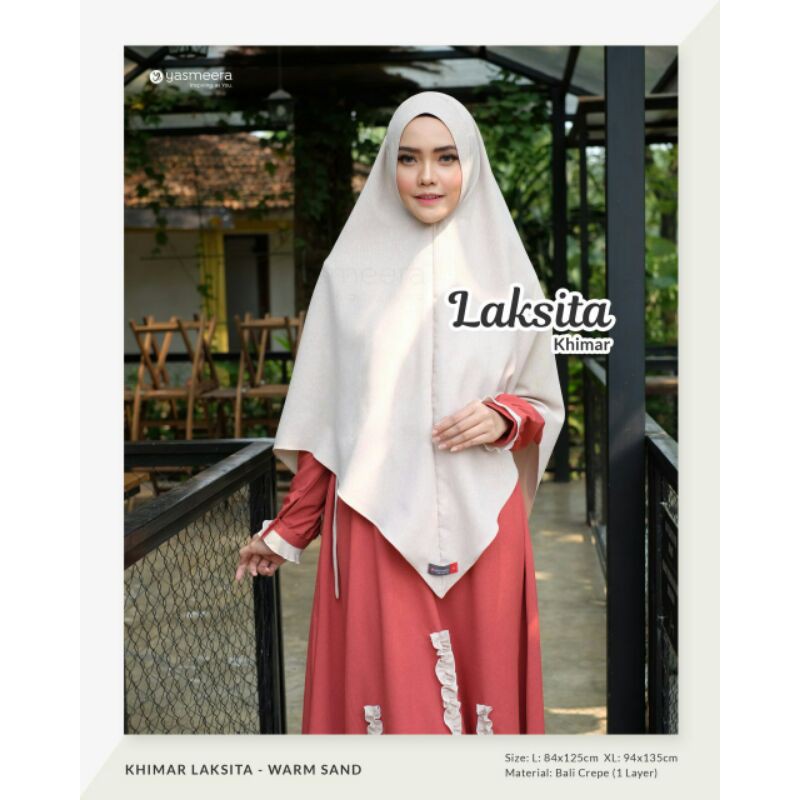Laksita Khimar Instan/khimar murah/khimar branded