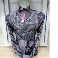 REDY KEMEJA BATIK PRIA KATUN HALUS/warna/lilac