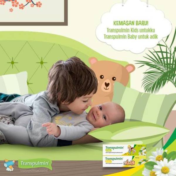 TRANSPULMIN BB BABY / KIDS Balsam Bayi Anak 20 Gr / 10 Gr (meringankan hidung tersumbat karena flu)