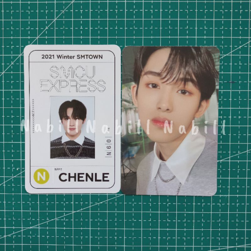 WTS PHOTOCARD OFFICIAL WINWIN SMCU DAY VER ACCES CARD CHENLE