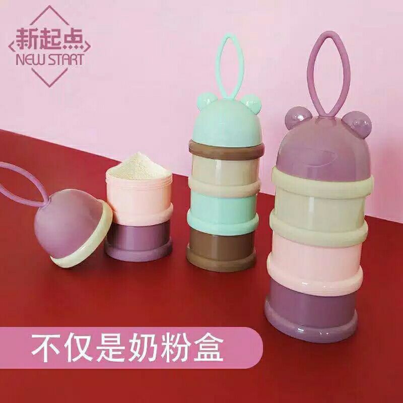 Tempat Susu Bubuk Bayi / Container Susu Bubuk Traveling / Milk Powder Baby Container