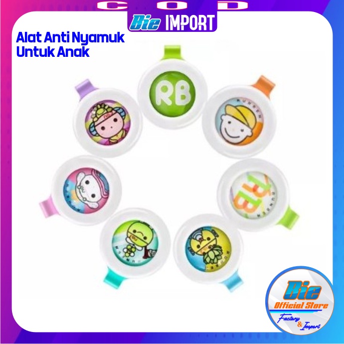 Pin Anti Nyamuk Anak Impor Best Seller