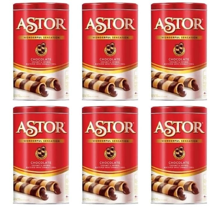 

Astor Wafer Stick Coklat Kaleng