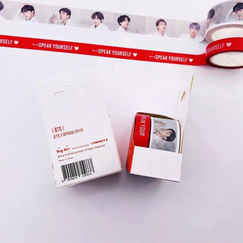 Selotip solatip washi tape bts speak your self