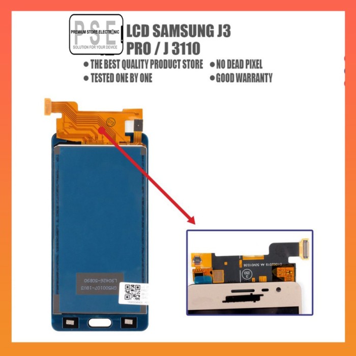 LCD Samsung J3110 2016 ORIGINAL Fullset Touchscreen Garansi 1 Bulan