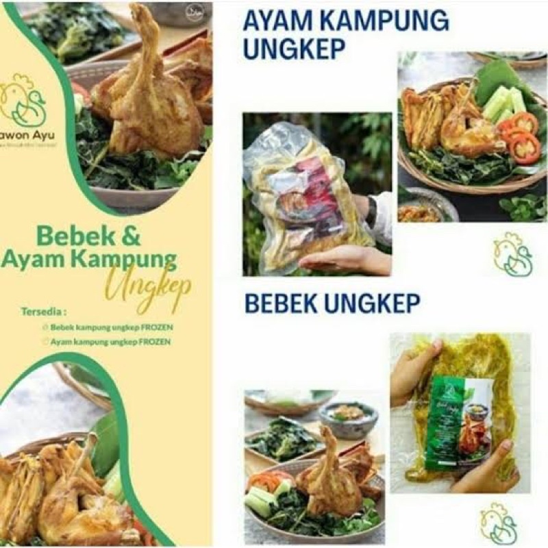 

Pawon ayu bebek / ayam kampung ukep