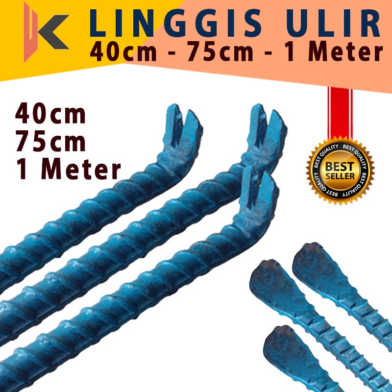 Jual Pilihan Linggis Baja Ulir Panjang Meter Dan Cm Diameter