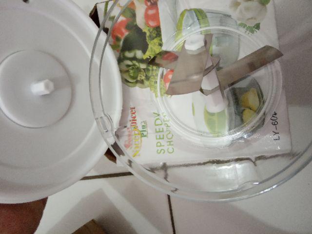 Speedy Chopper Blender Tarik Manual Pengulek