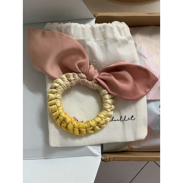 Handmadepita x Mmhuilet Mili Scrunchie Sunset