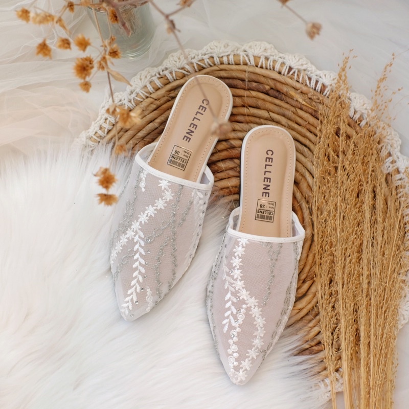 CELLENE Bloops Lace Flat shoes