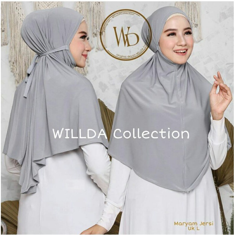 MARYAM WILLDA COLLECTION JILBAB KHIMAR KERUDUNG wilda BERGO