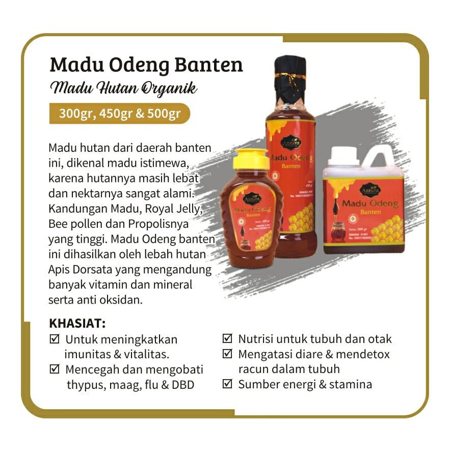 

Madu Odeng Banten