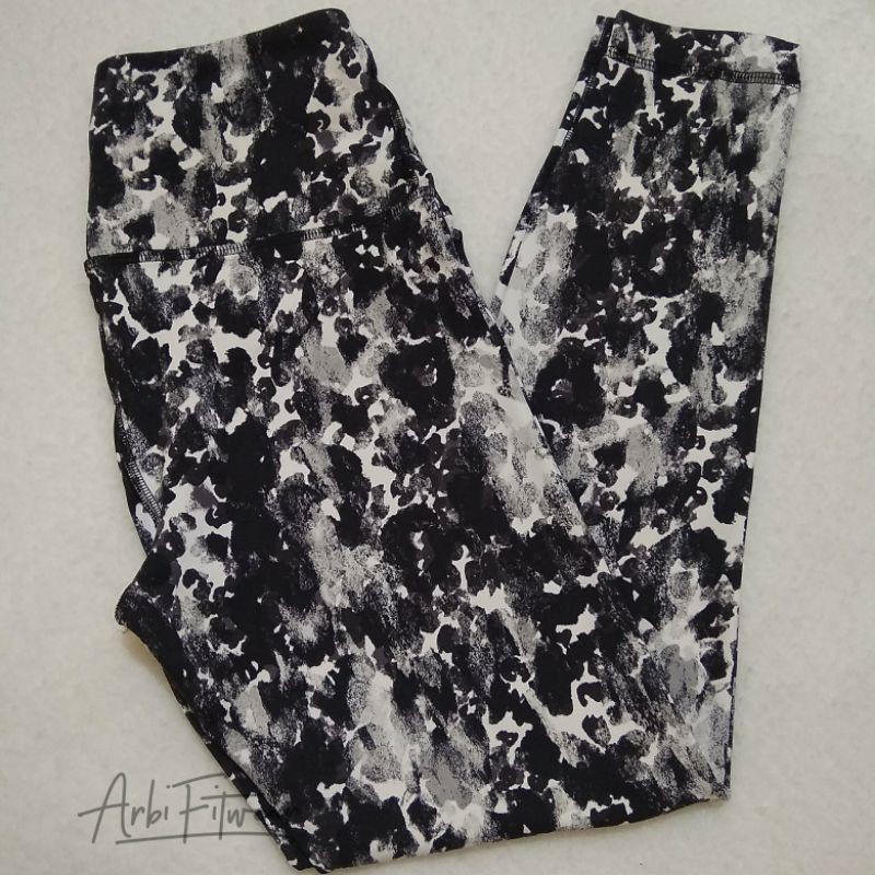 Gottex Abstract Active Leggings | Legging Olahraga Wanita Gym Fitness Yoga