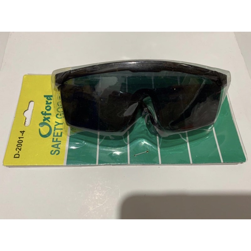 KACAMATA LAS/KACAMATA HITAM OXFORD/SAFETY GOGGLES/KACAMATA LAS SEGI