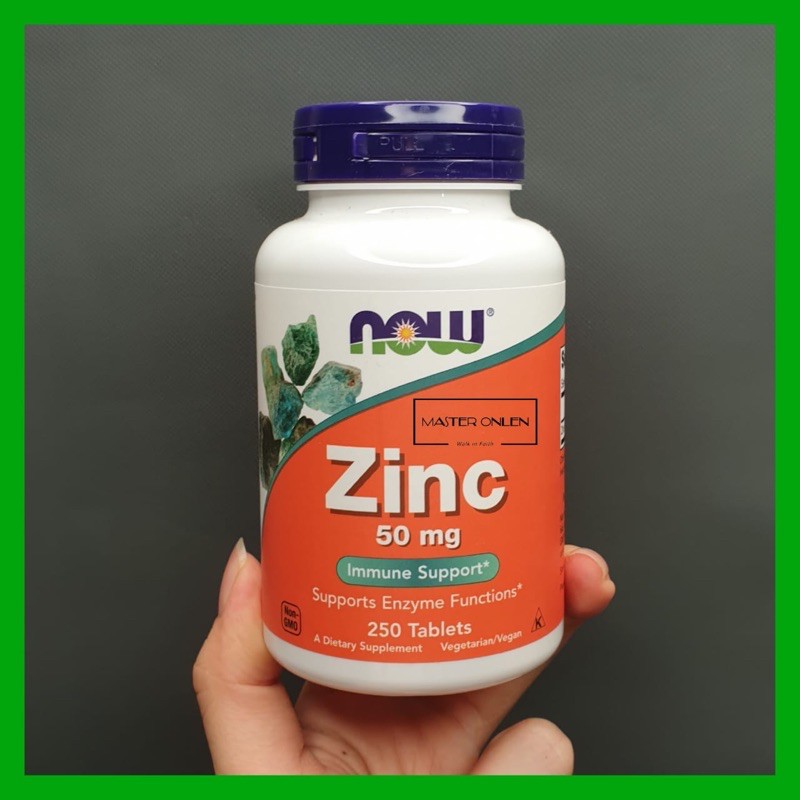 Now Zinc 50 mg 250 tablet zinc 50mg Usa