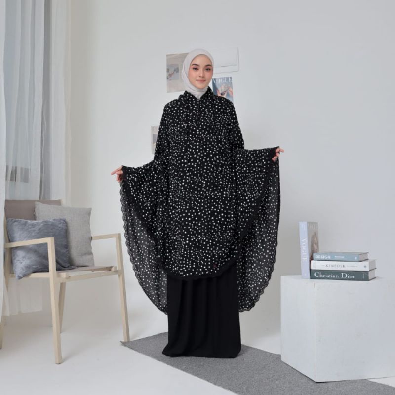 Mukena Katun rayon 2in1 / mukena katun rayon premium / mukena katun rayon jumbo