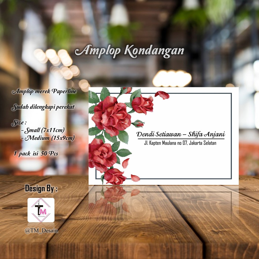 

isi 50 pcs Kode C42, C46, C47, C48, C49, C44, C45 - Amplop Kondangan