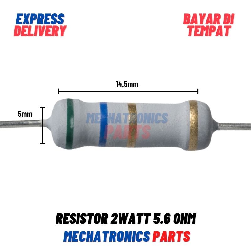 [PAS-9260] RESISTOR 2WATT 5.6OHM