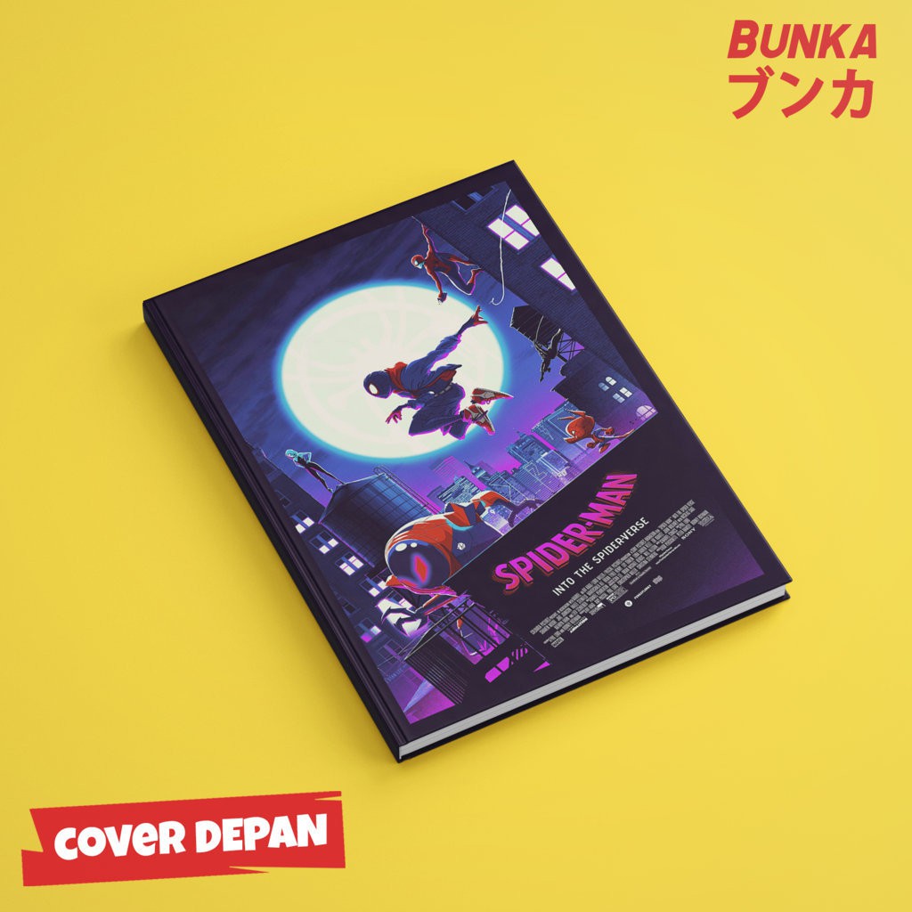 

Notebook Marvel Spiderman C Hardcover A5 Buku Tulis Catatan Note Agenda Planner Jurnal