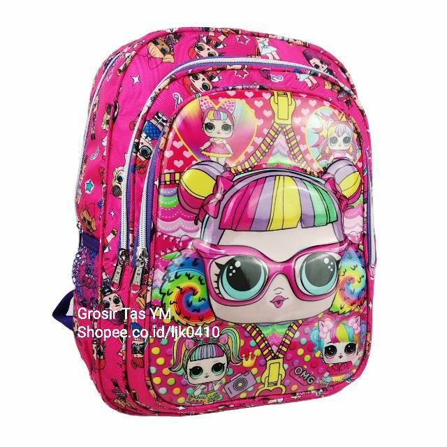  Tas  Anak  Sekolah LOL  Gambar  Timbul Kelas 1 2 SD Shopee 