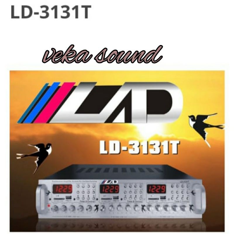 Ampli Amplifier Walet LAD LD 3131 TM 6 channel LD 3131TM