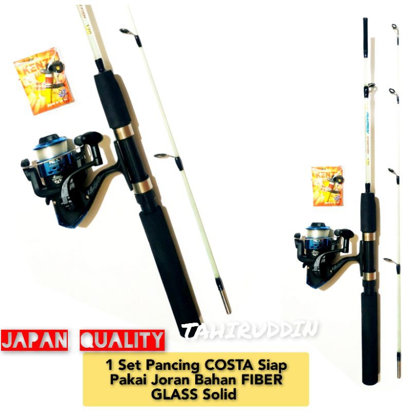 Set Pancing Costa Joran FiberGlass 135Cm Kekuatan 5 Kg