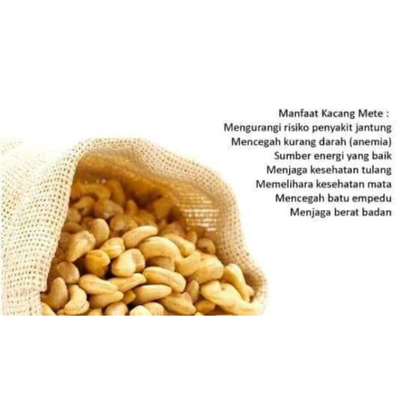 

Kacang mede oven matang | kacang mete oven 1000gram