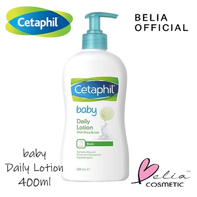 ❤ BELIA ❤ Cetaphil Baby Daily Lotion with Shea Butter Face &amp; Body 400ml