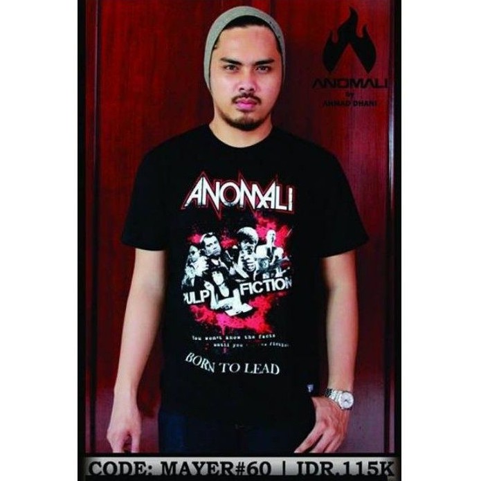 Kaos Anomali - Kaos Ahmad Dhani - Kaos Dewa19 (Kode : Mayer#60) Size M