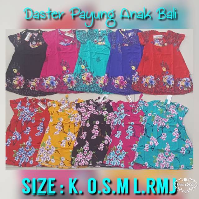 DASTER BALI ANAK // BUKTIKAN SIZE KAMI LEBIH BESAR!!!