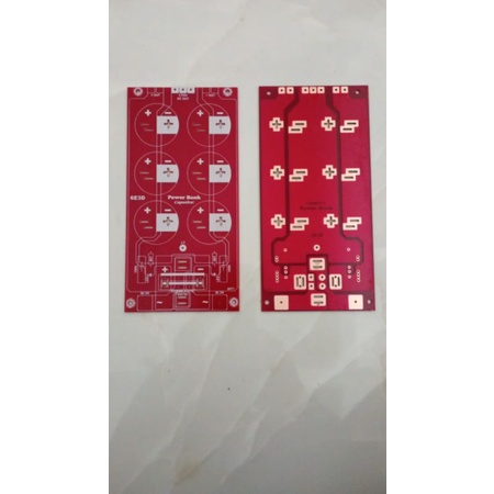 PCB CAPACITOR POWERBANK lubang 6 diameter bulat 3cm