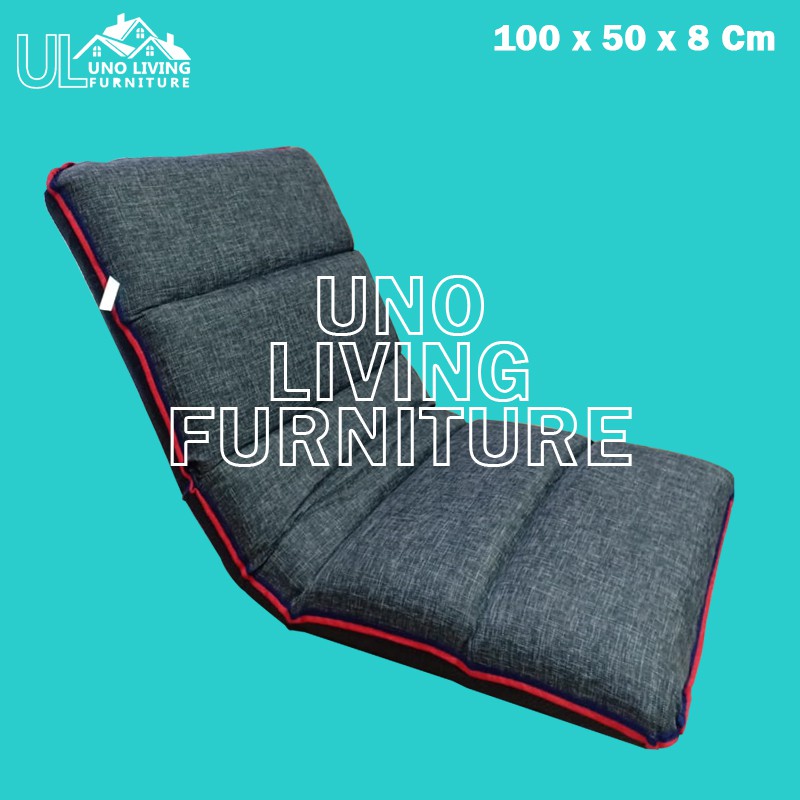 PREMIUM Kursi Santai Jumbo Kursi Lipat Lazy Soffa Kursi Lantai Lesehan Soffa Portable Kursi Lesehan