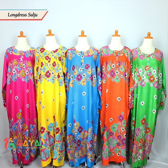 DASTER LONGDRESS JUMBO SALJU/DASTER LENGAN PANJANG/DASTER MUSLIMAH