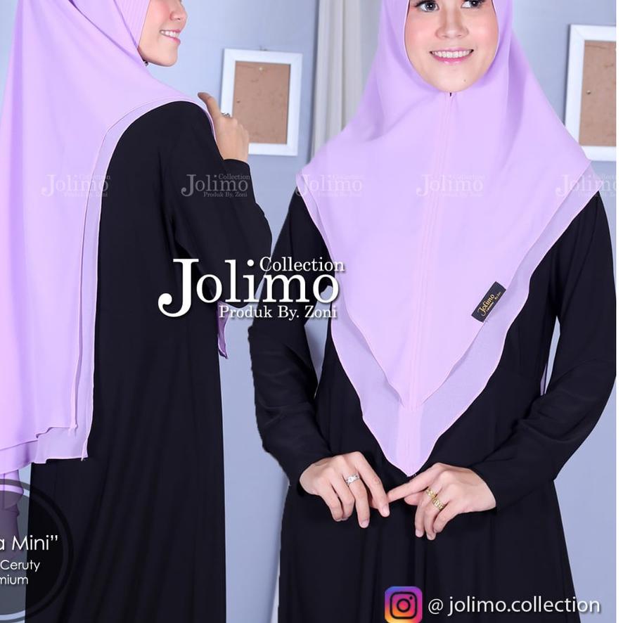 Best - KHIMAR CERUTY  SAHLA M/HIJAB 2 LAYER/JILBAB 2 LAYER PET ANTEM/HIJAB INSTAN/KERUDUNG INSTAN  .