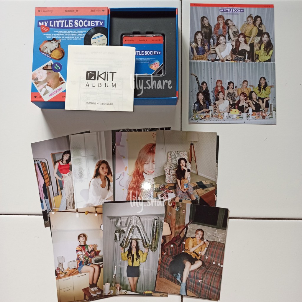 fromis_9 My Little Society Kihno Kit Video 3rd Mini Album fromis9 fromis 9