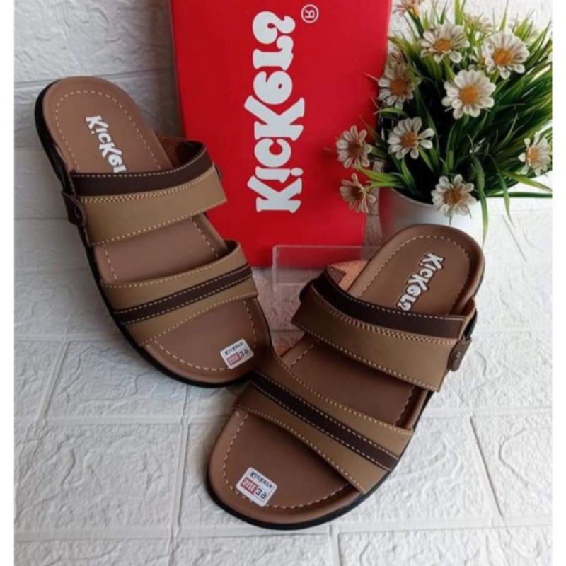 Sandal Kulit Pria Terbaru Sendal Pria