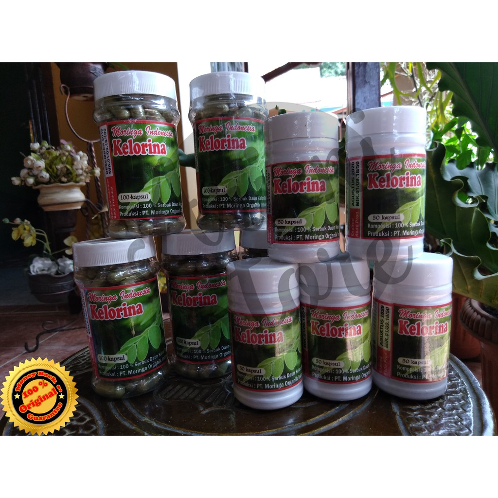 Kapsul Daun Kelor Moringa Kelorina
