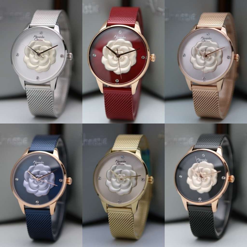 JAM TANGAN WANITA ALEXANDRE CHRISTIE AC 2723 / AC2723 ORIGINAL GARANSI 1 TAHUN