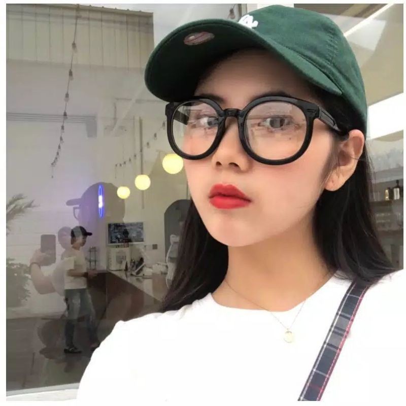 frame kacamata tebal size besar paket lensa antiradiasi