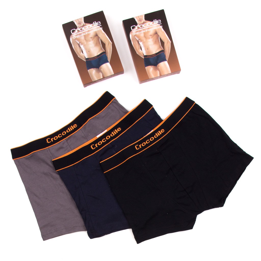  CROCODILE  Pakaian Dalam  Celana  Dalam  Boxer Pria 