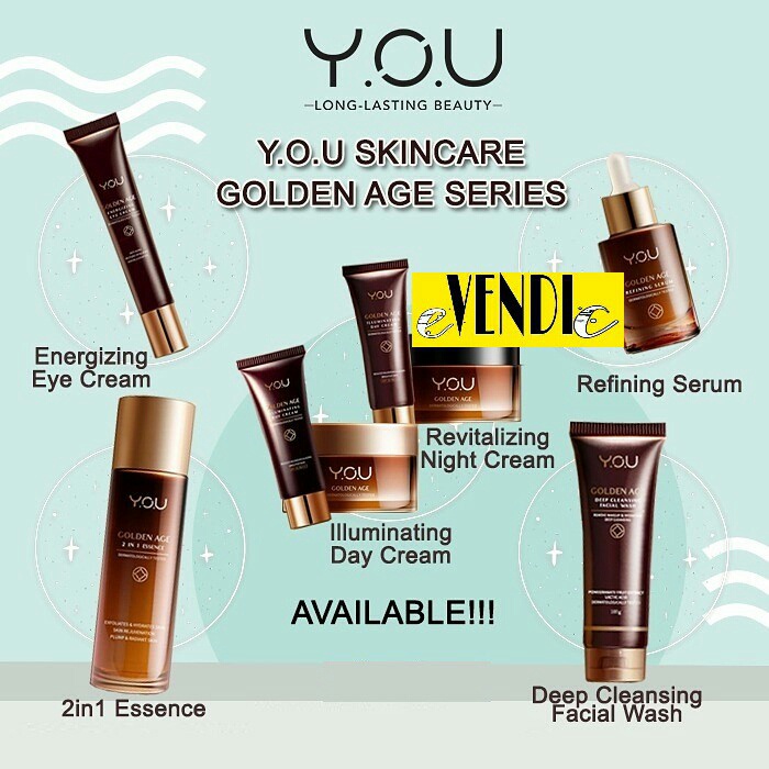 Y.O.U GOLDEN AGE SKINCARE/ PAKET WAJAH YOU