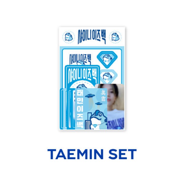 [Pembayaran kedua] SHINEE X JINRO MD - Magnet + Sticker Set