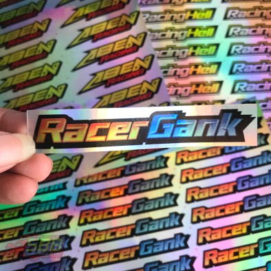 Stiker Motor Racing Hologram Bijian - RCB Protaper Proliner