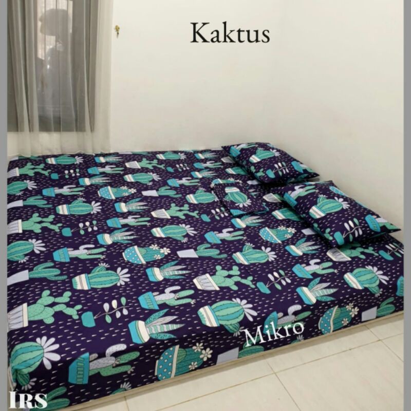 SPREI MURAH MOTIF KAKTUS