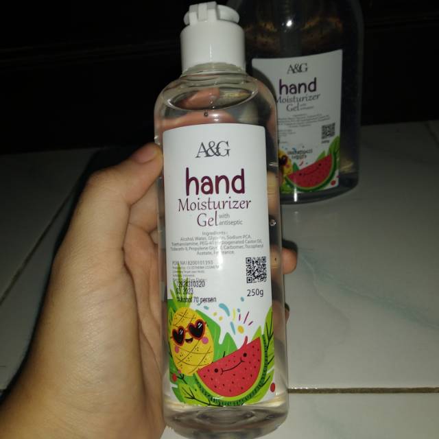 HAND SANITIZER GEL A&G 250ML