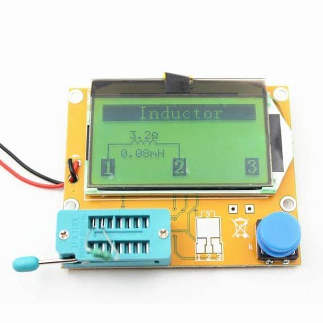 Arus Baru Digital Esr Meter Lcd Lcr Tester T4 Led Atmega 328 Transistor