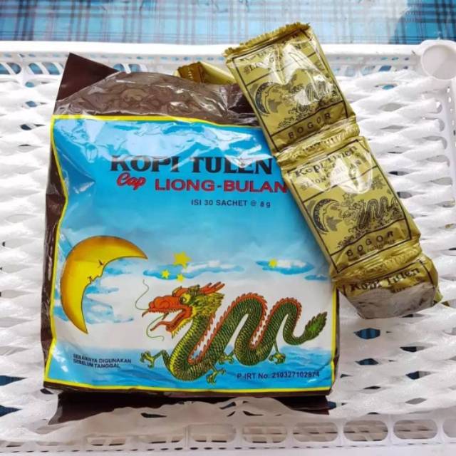 

KOPI BUBUK SACHET KOPI HITAM TANPA GULA CAP LIONG BULAN / LIONG MINI @30PCS/PAK KOPI ASLI KHAS BOGOR